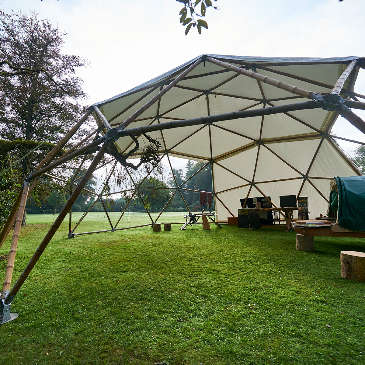 treesandpeople.com domeCamp Chevetogne